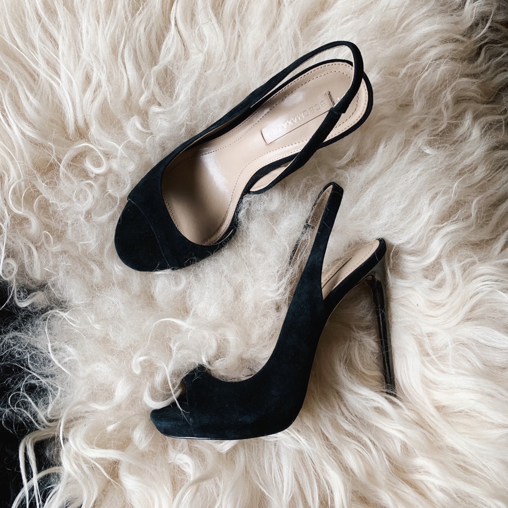 BCBGMAXAZRIA Prue Suede Stiletto